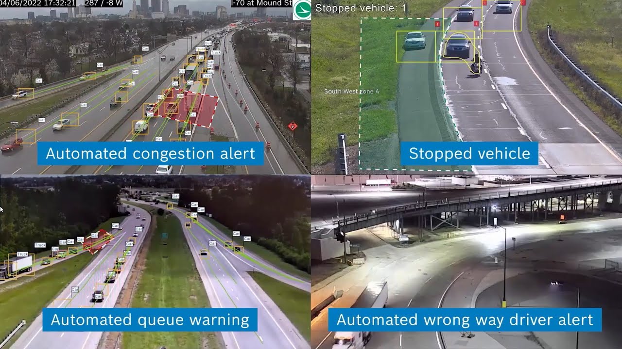 Bosch Video as a Sensor Solutions for Intelligent Transportation Systems ITS