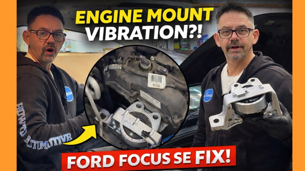Ford Focus SE Common Vibration Problem (Easy Repair Guide)