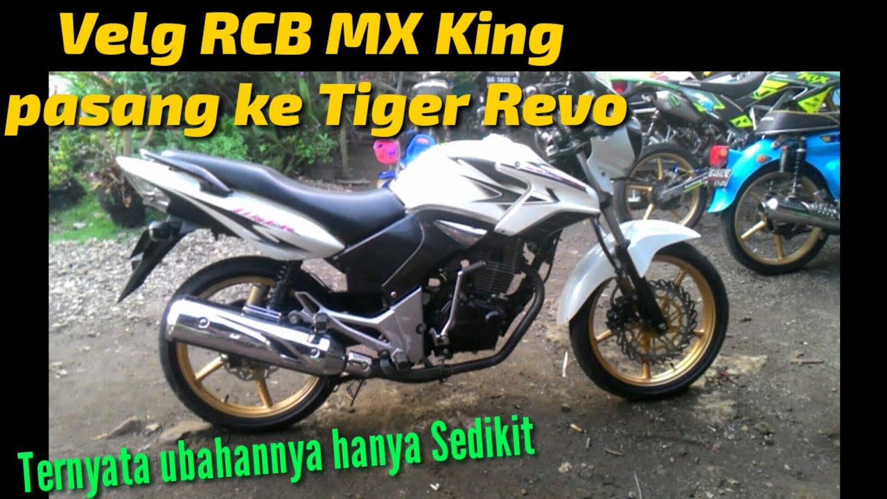 Velg RCB MX King dipasang  ke Tiger / Tiger Velg RCB Cakram (full detail caranya)