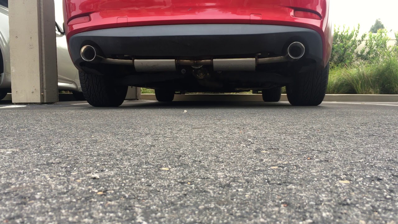 3rd Generation 2014-2017 Mazda 6 CorkSport Axleback Exhaust Cold Start