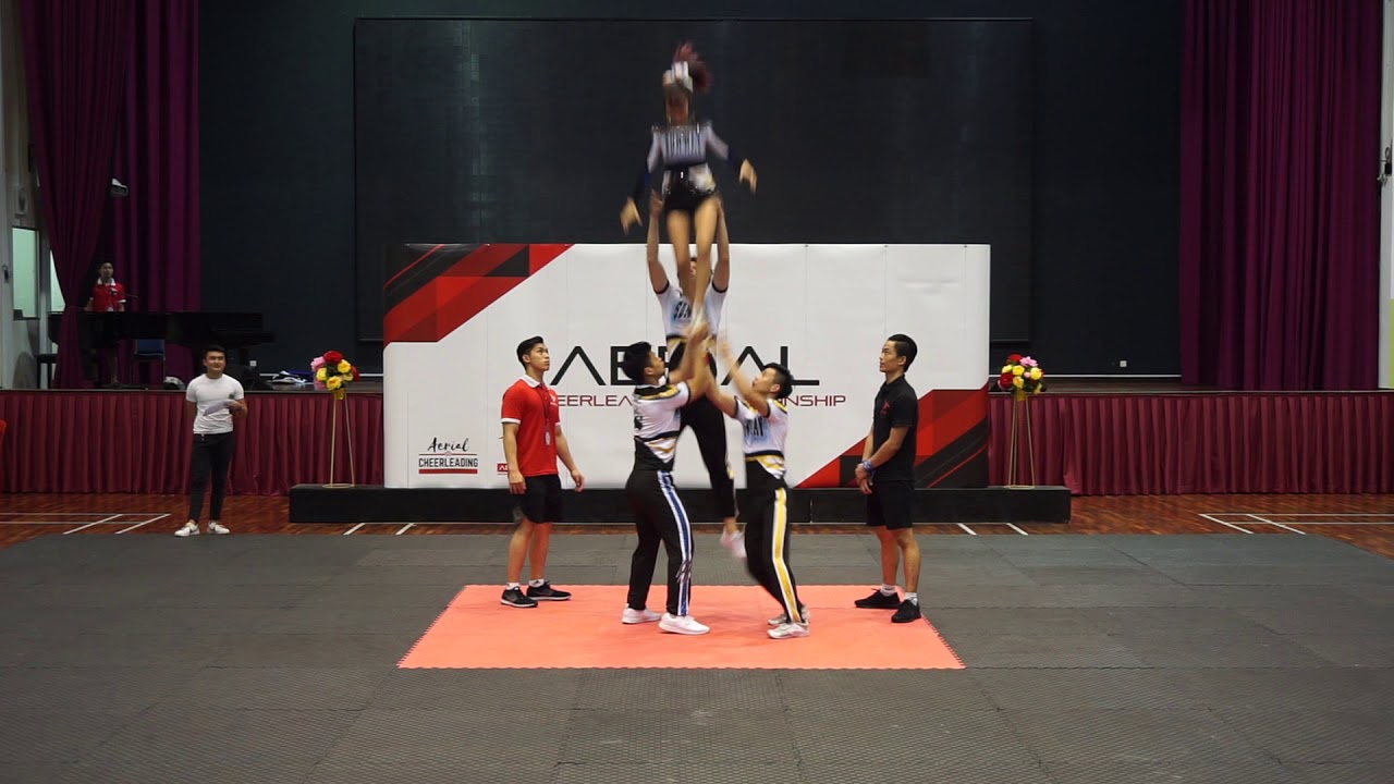 20181111 AERIAL CHEERLEADING CHAMPIONSHIP - GROUP STUNT LEVEL 5 - TEAM CMI SIA
