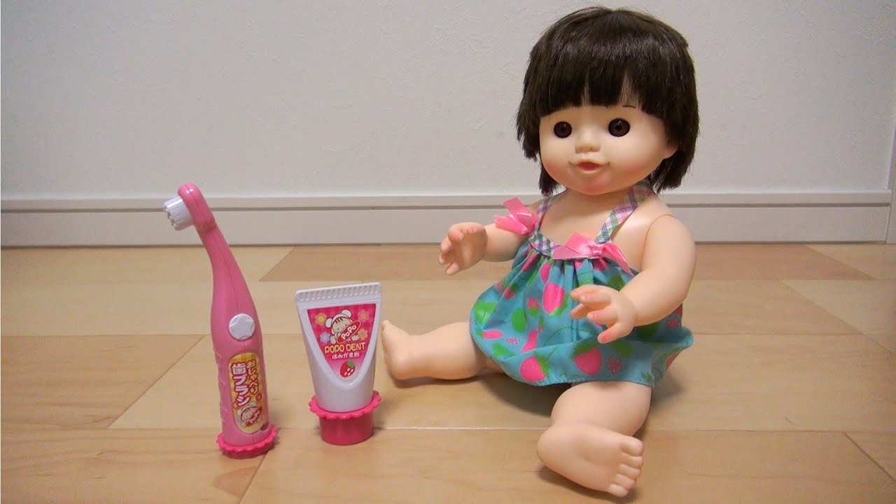 ぽぽちゃん ハミガキ / Popo-chan Tooth Brush Toy