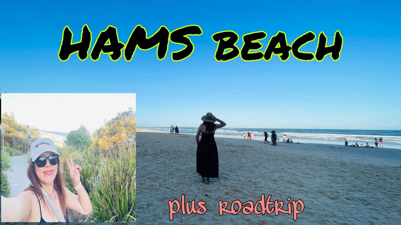 LET'S GO TO THIS AMAZING BEACH IN THE CENTRAL COAST🌊🏖️🪨 #hamsbeach