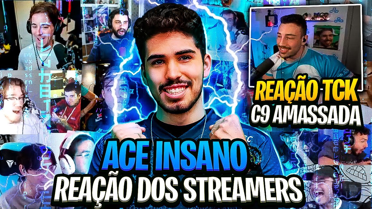 ASPAS CHOCOU O MUNDO DESTRUINDO A C9 com UM ACE ABSURDO! (Reação dos Streamers)