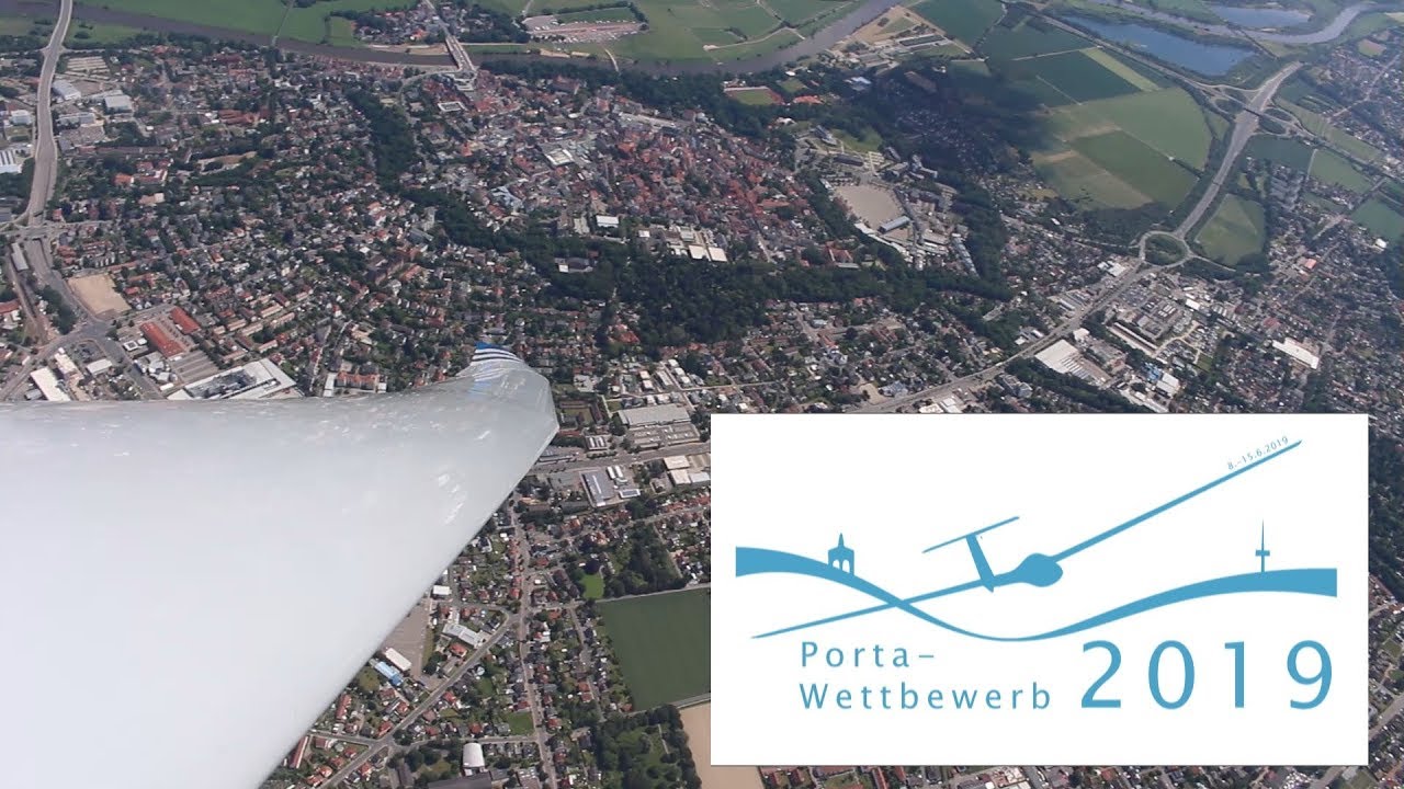 Segelfliegen - Überlandflug - Segelflug - Streckenflug - Porta Wettbewerb 2019