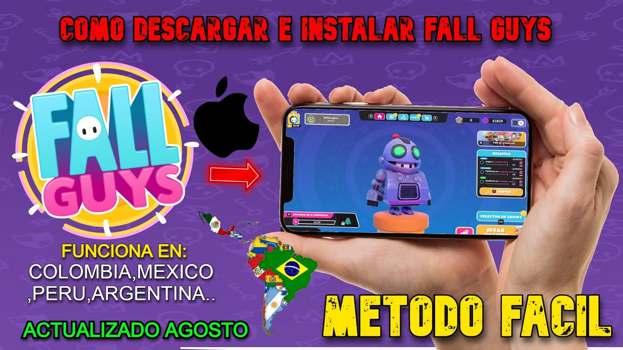 Como Descargar e Instalar FALL GUYS En IOS En Cualquier Pais Facil En 4 MINUTOS|FUERA DE EUROPA