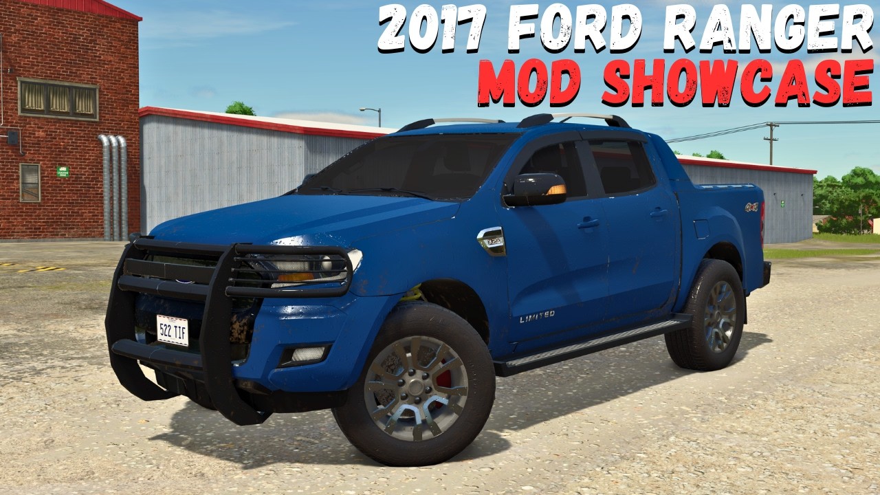 FORD RANGER 2017 MOD SHOWCASE BY VINCO MODS | Farming Simulator 25