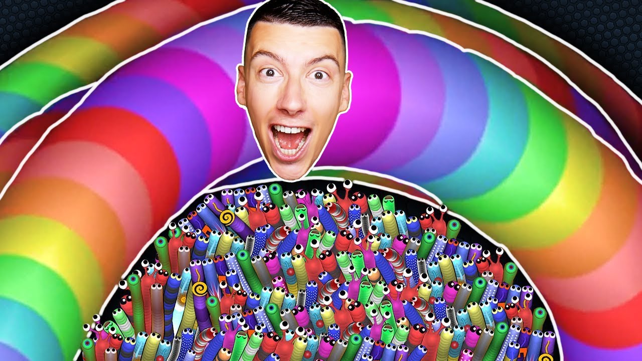 MANGEZ POUR DEVENIR UN SERPENT GÉANT DANS ROBLOX !! (Slither.io)
