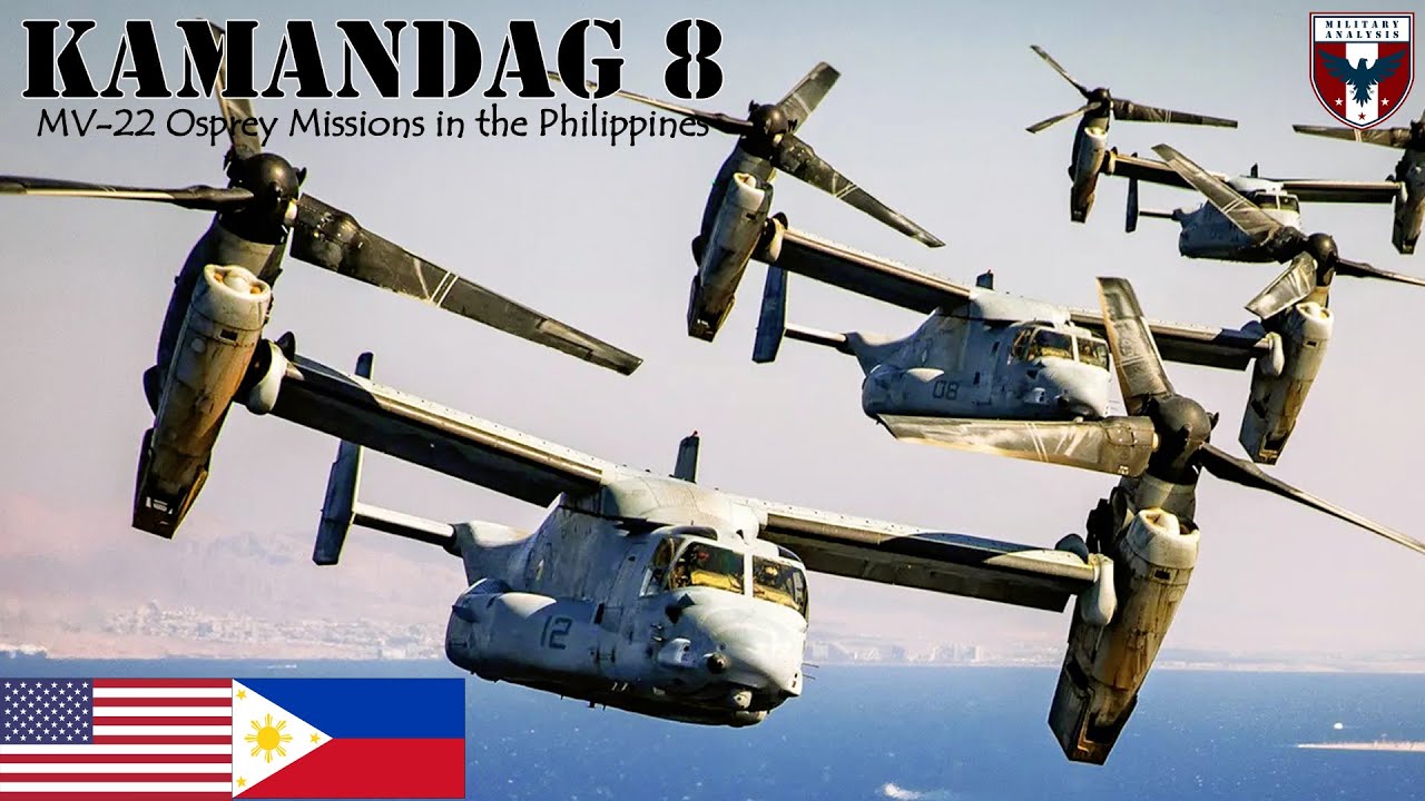 KAMANDAG 8 | Misje MV-22 Osprey na Filipinach