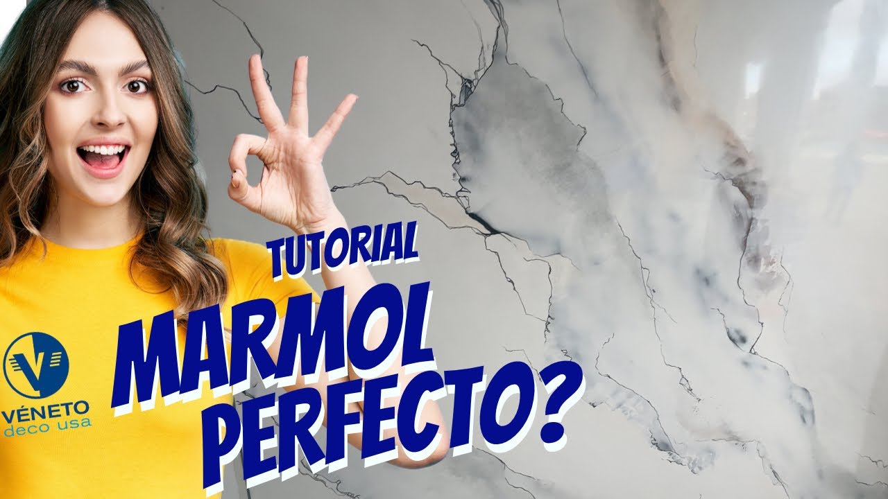 Tutorial Pared en Efecto Mármol Muy Fácil