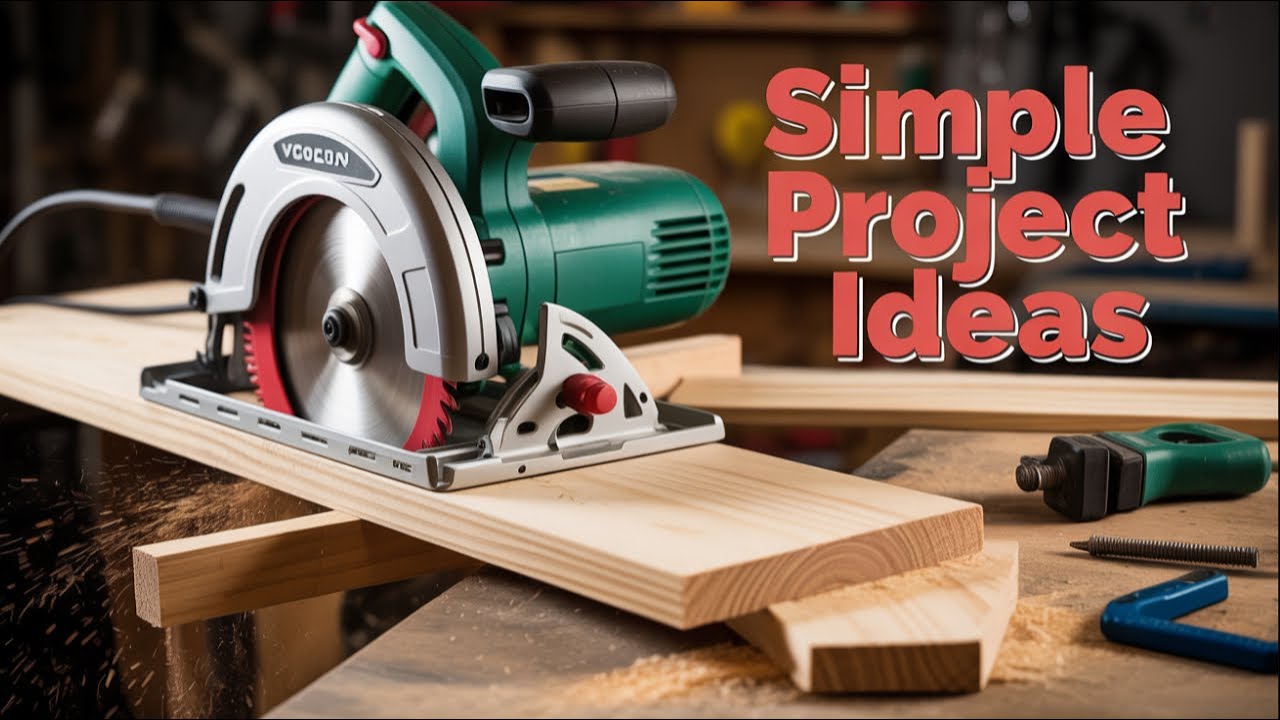 Stop Wasting Money! The Easiest Circular Saw Table From Laminate Scraps in 5 Minutes!