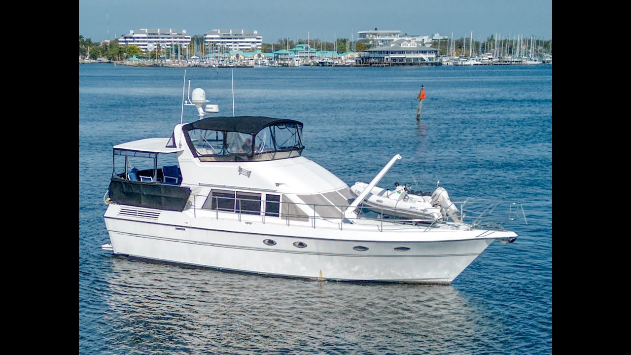 Maverick's Girl, TransPacific 46 Motor Yacht walk thru sales video
