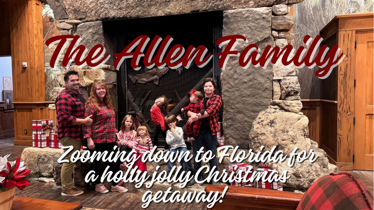 We Drove to Florida for Christmas 🎄 | Allen Family Road Trip (Day 1 & 2)