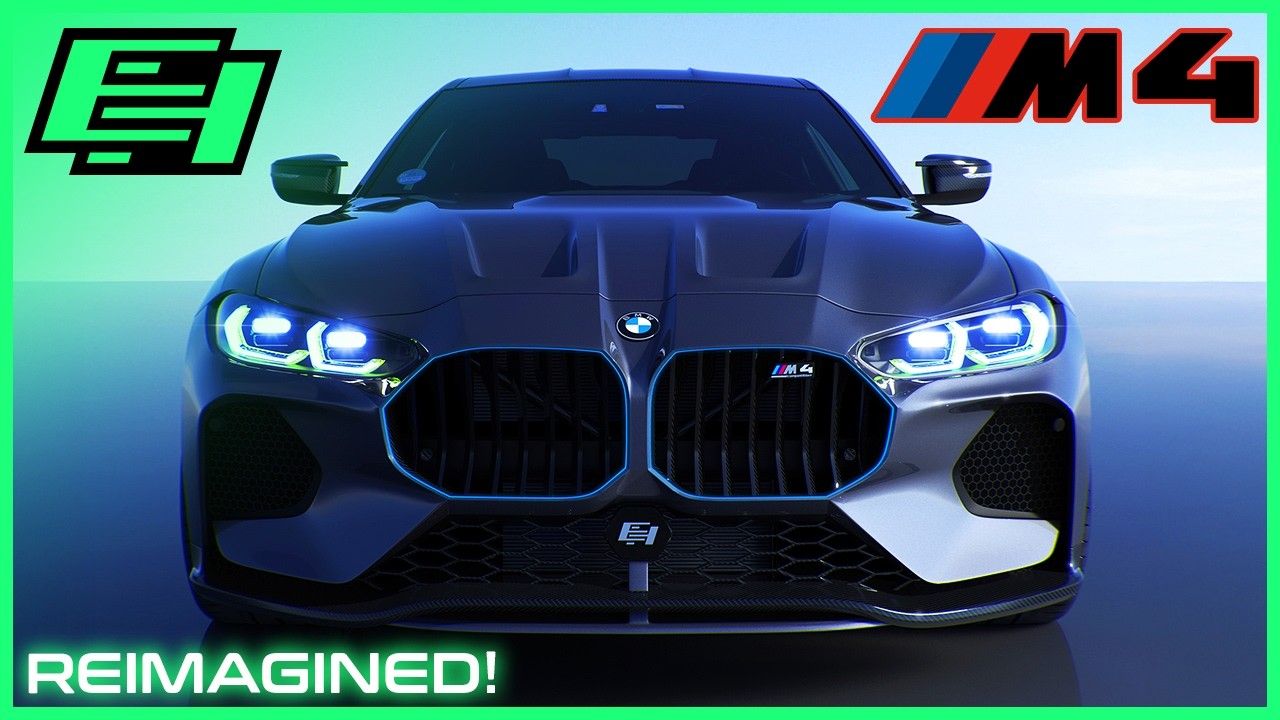 Reimagining the BMW M4 by emrEHusmen® | Exterior Redesign | NEW Kidney Grill & Front Bumper | TUNING