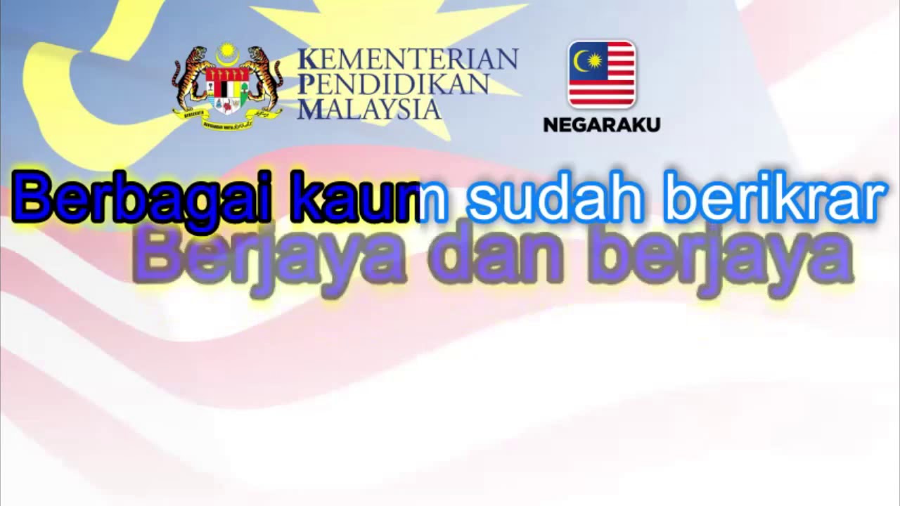 Lagu Malaysia Berjaya dengan lirik