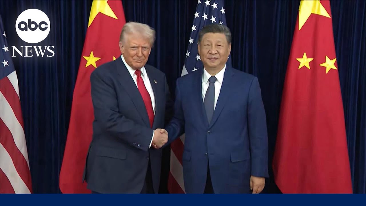 Trump, China's Xi Jinping meet face-to-face on trade