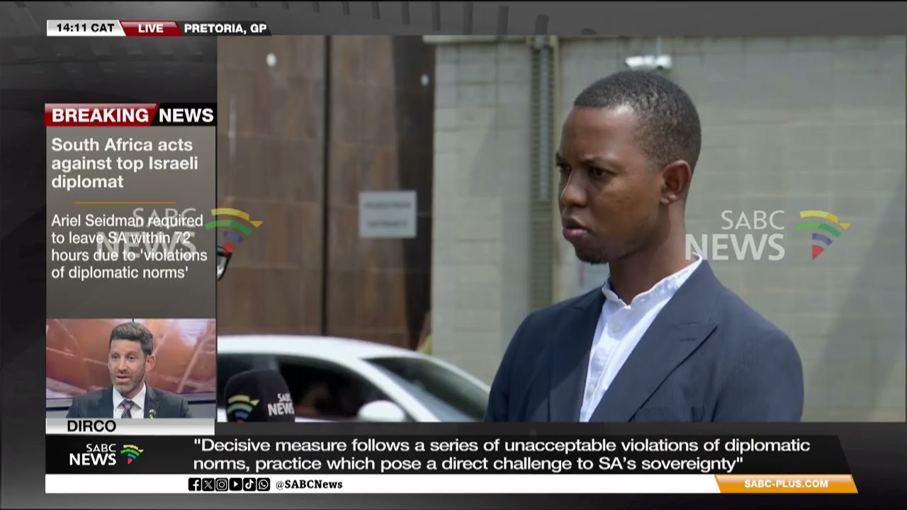 South Africa acts against top Isreali diplomat