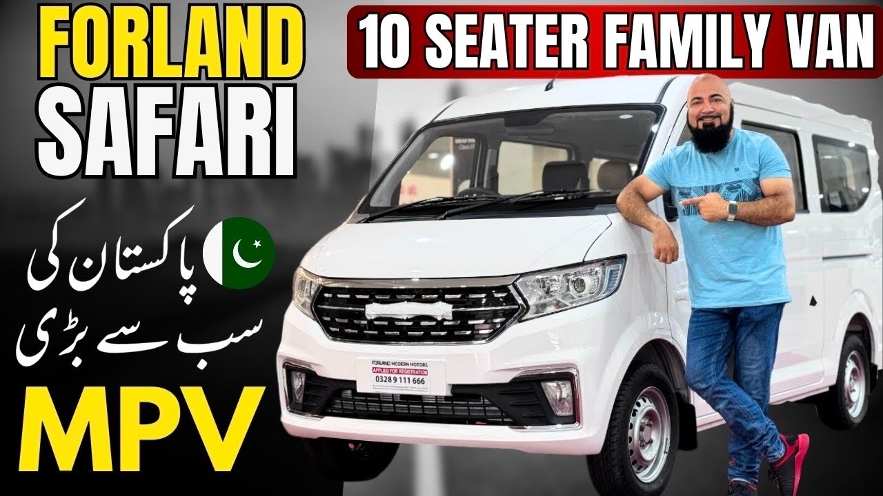 FORLAND SAFARI COMFORT 10 SEATER 2024 DETAILED REVIEW | BEST FAMILY VAN FOR BIG FAMILIES |