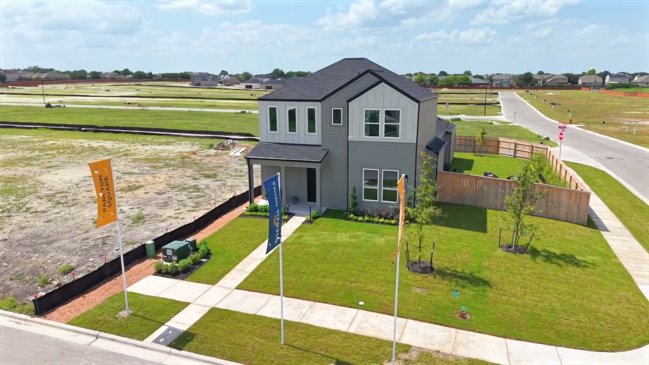 Parkton Square Aerial Tour | New Homes in Kyle, TX by Risewell Homes
