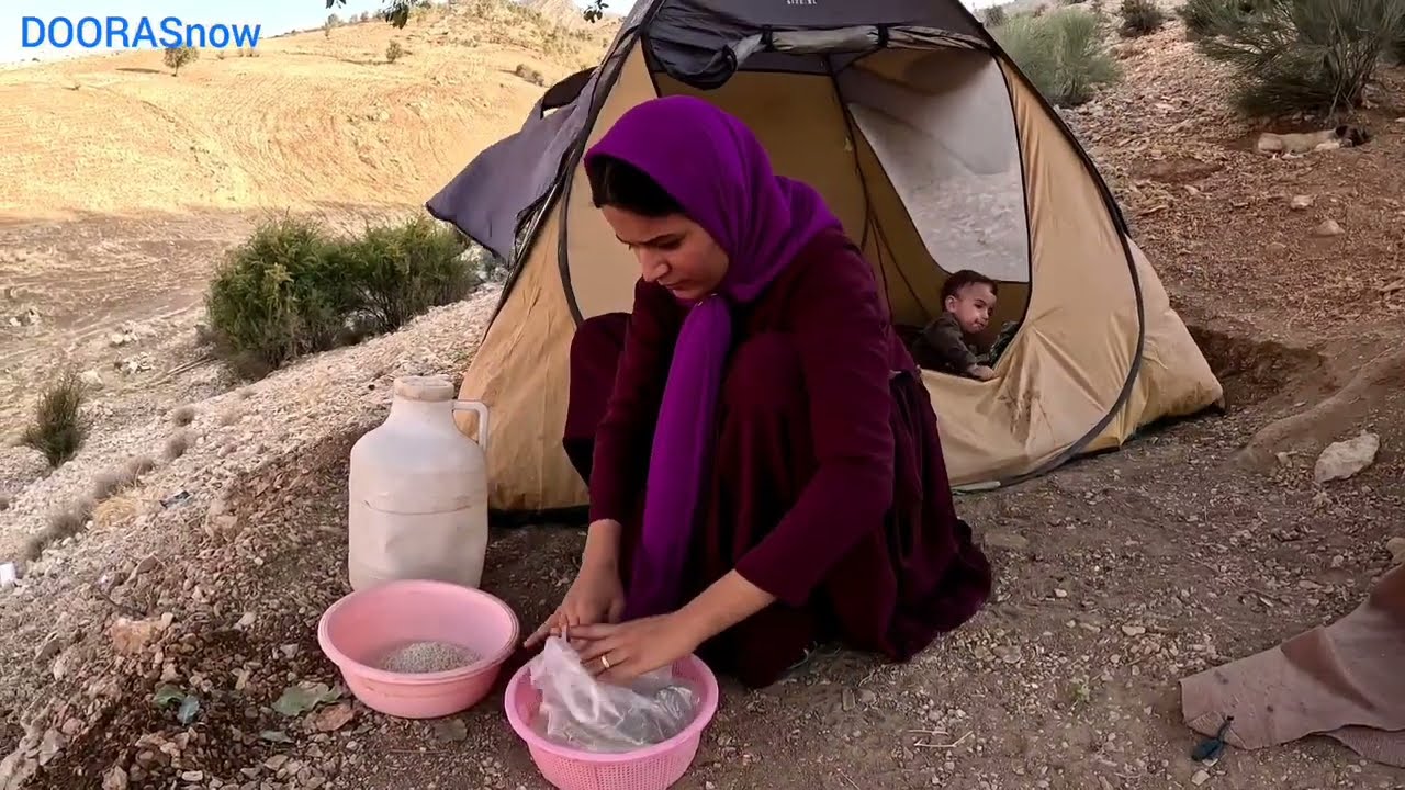 Беременная мать: и годовалый ребенок, жестокая судьба: впереди холодная зима+Иран2023