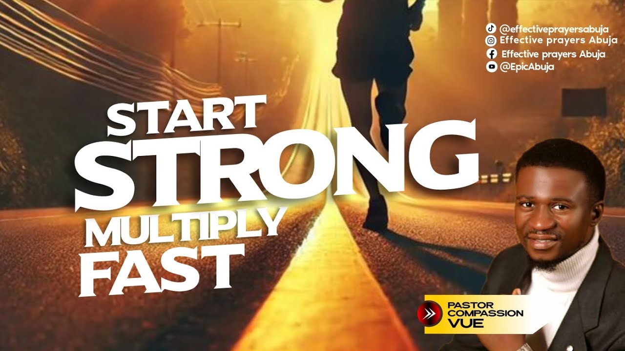Start strong and multiply fast @ pst compassion vue #bible #love #jesus #fyp #epic #broadcast #viral