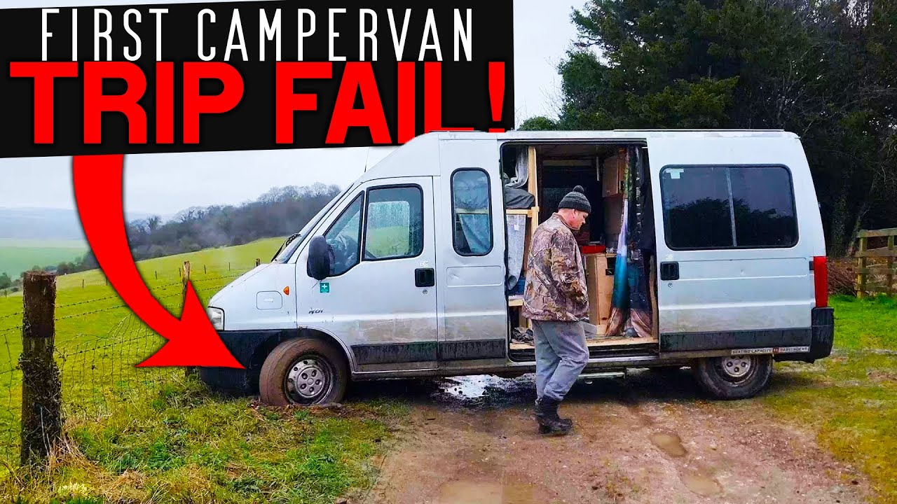 Our First Campervan Trip to The New Forest DID NOT GO TO PLAN!