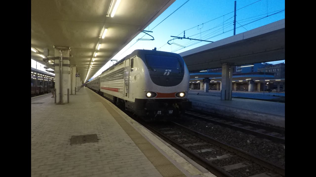 Treni serali alla stazione di Pisa Centrale il 25 agosto 2022 - Tra Rock, Merci, EN, ICN e altro!