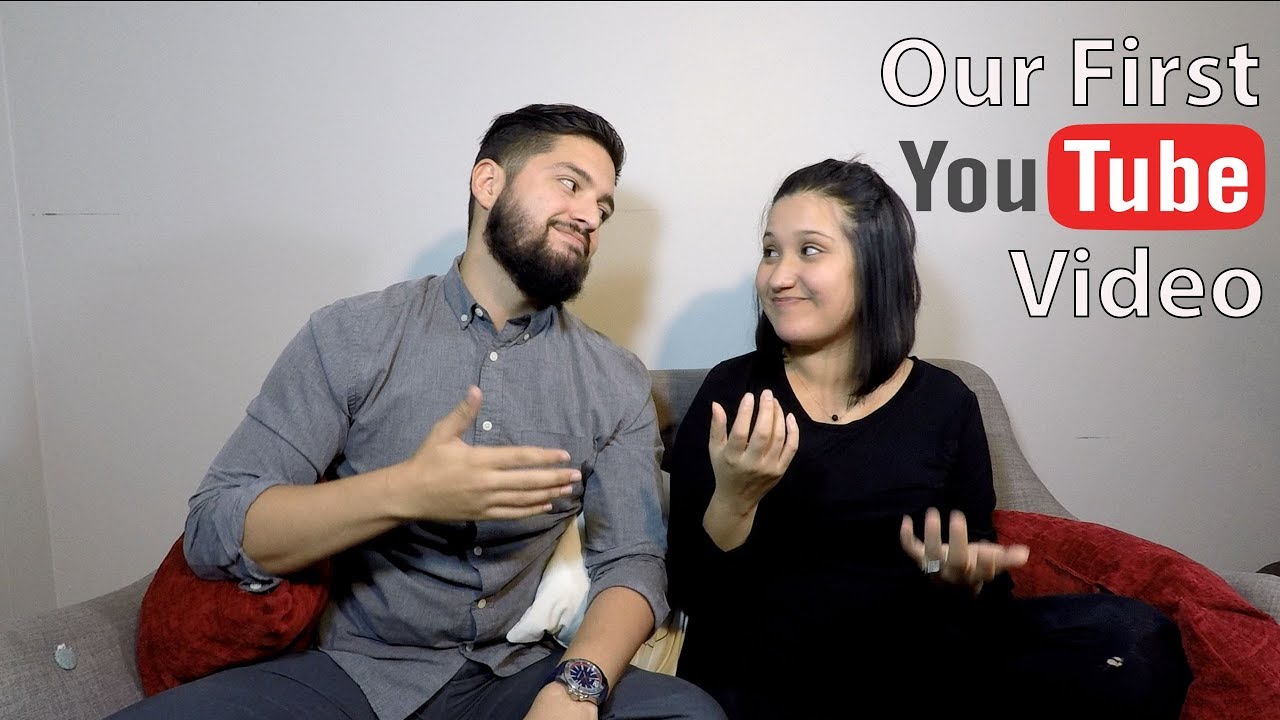 Our First YouTube Video | Deaf-Hearing Couple