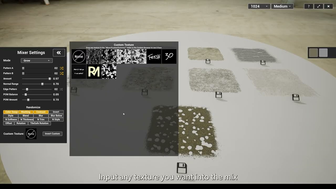 DecalDesigner v1.11 Update - Mixer and Volume Scatter. UE4 and UE5 supported