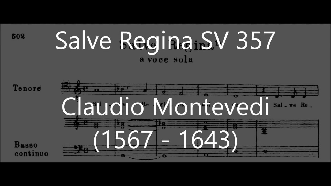 Salve Regina Claudio  Monteverdi SV 327 Ensemble Extravaganza Romana