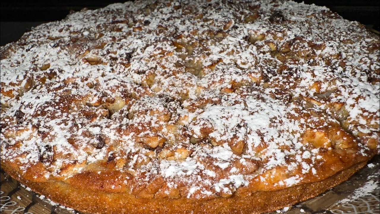 Bizcocho de manzana y pasas muy facil Esponjoso 