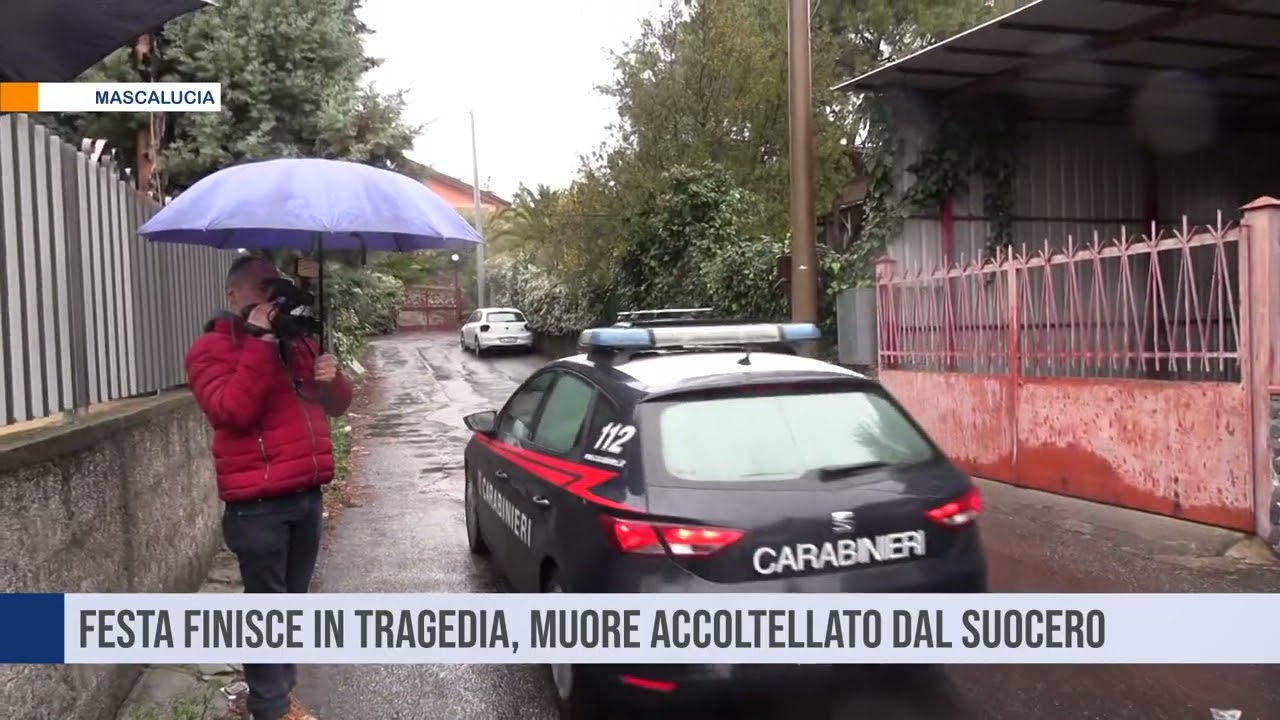 Mascalucia. Festa finisce in tragedia, muore accoltellato dal suocero