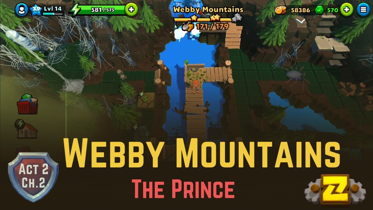 Webby Mountains - #6 Act 2 Chapter 2 - Puzzle Adventure