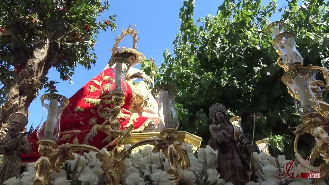 Traslado de la Divina Pastora de las Almas Coronada para participar en el Corpus | 4K | 2024