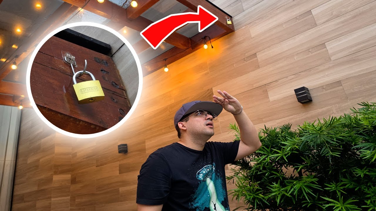 ENCONTRE OS CADEADOS SECRETOS ESCONDIDOS PELA CASA!