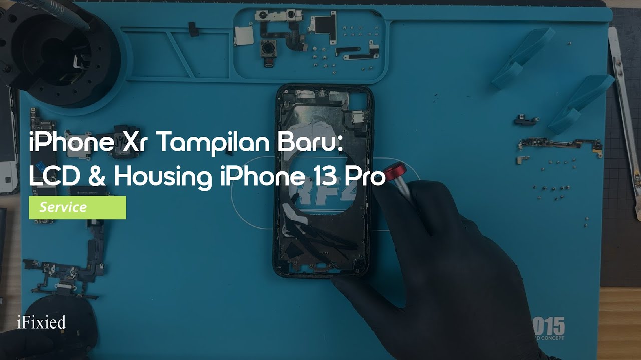 Transformasi iPhone Xr ke Look iPhone 13 Pro: Custom Housing & LCD Baru!