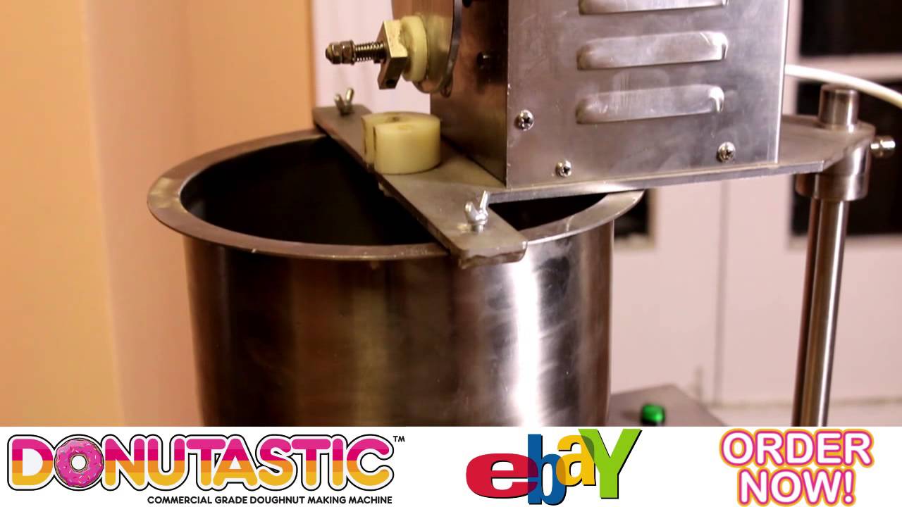 MINI DONUTASTIC Commercial Grade Automatic Donut Fryer Making Machine FREE DHL