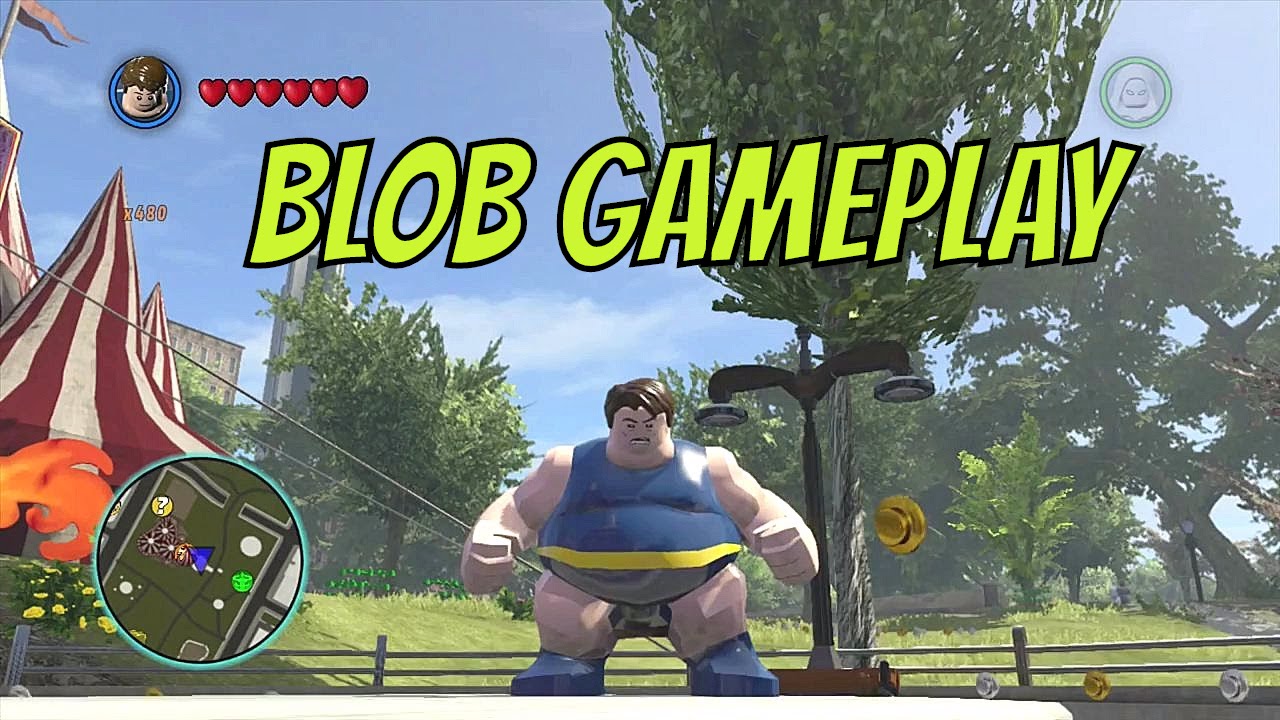 LEGO Marvel Superheroes - Blob Free Roam Gameplay