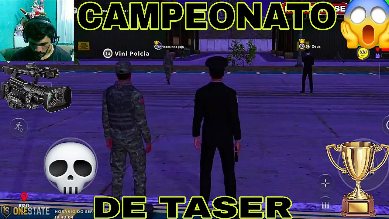 PRINCESINHA JUJU E CAMPEÃ DO CAMPEONATO DE TASER 😱