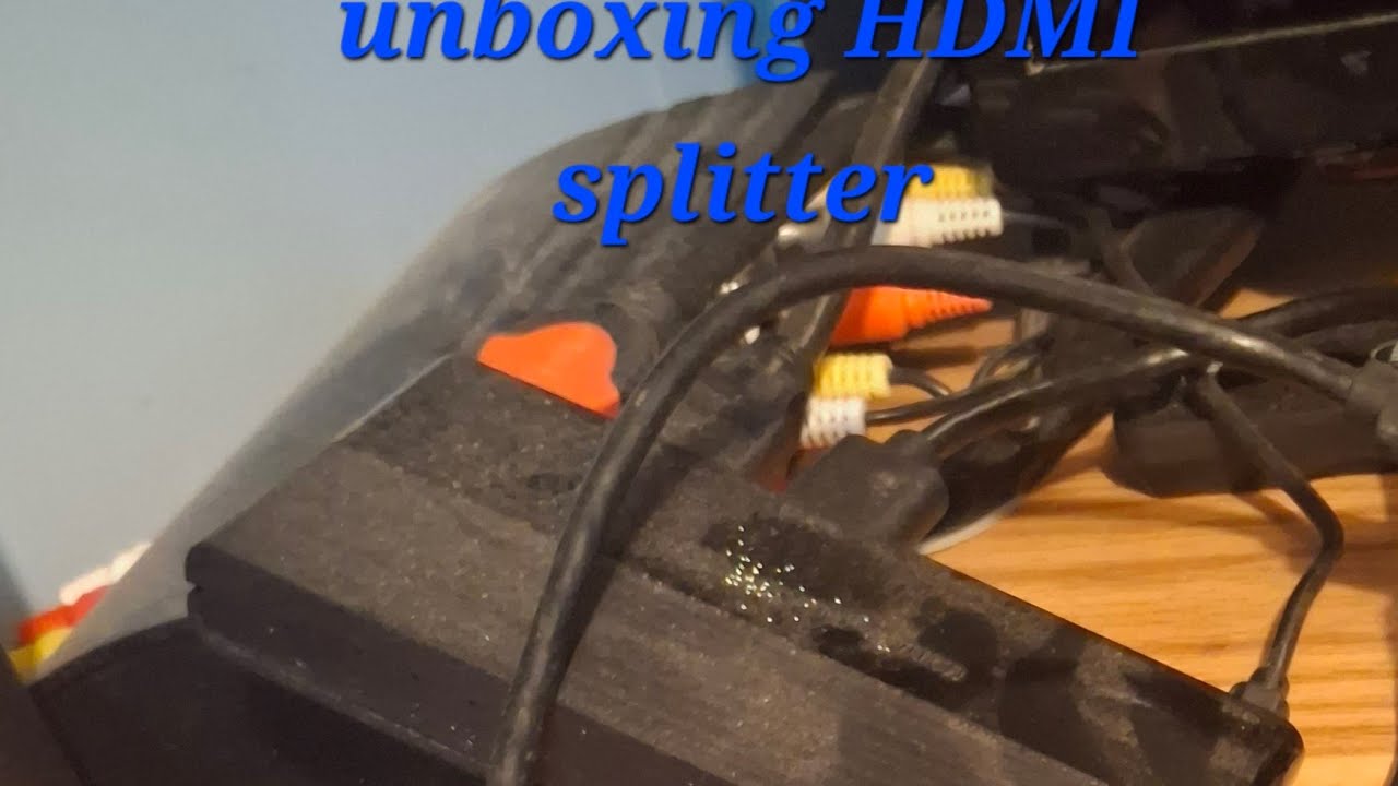 unboxing hdmi switch spliter