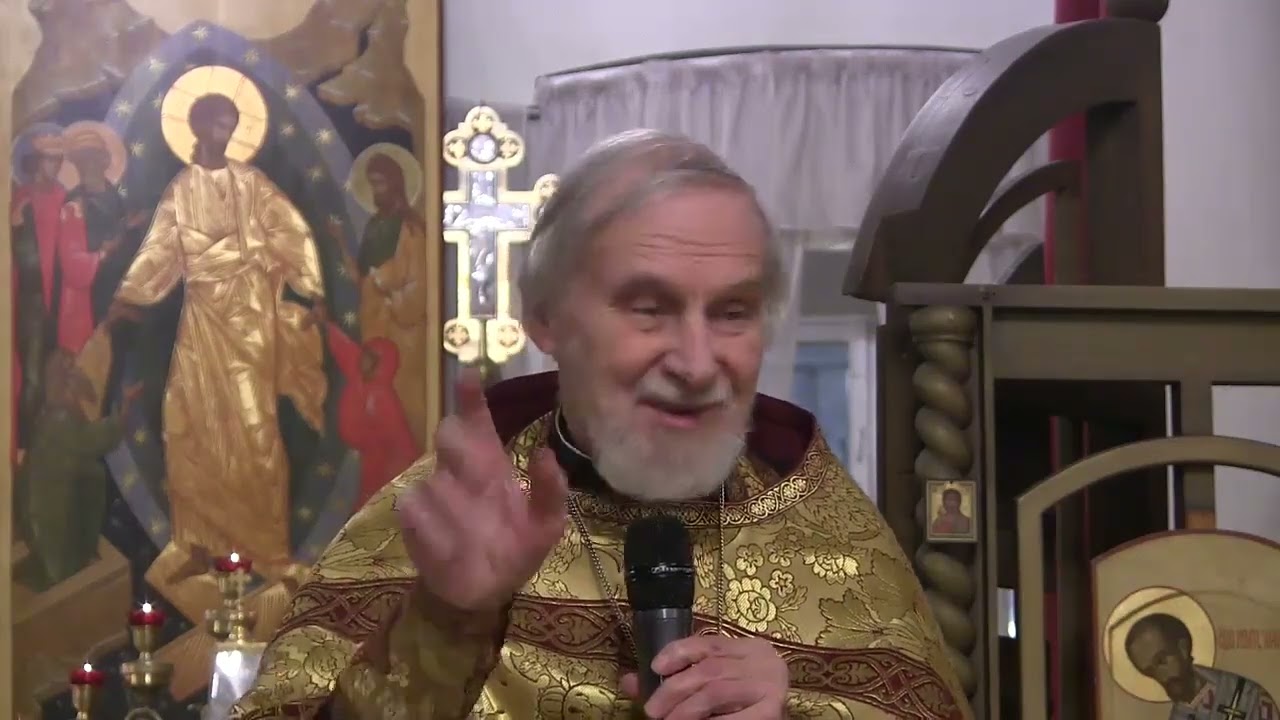 Проповедь на Всенощной 21 02 2026 прот. Александр Борисов