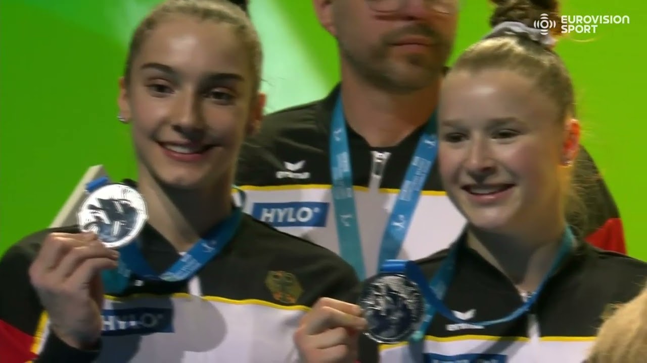 2025 European Artistic Gymnastics Championships. Women's TF Award Ceremony