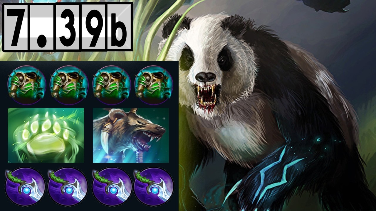 GRANDMASTER Lone Druid! [Full Match Gameplay Dota 2] 7.39b