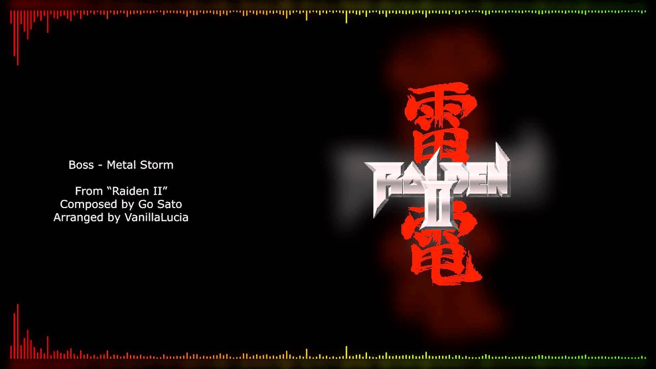 Raiden 25th Anniversary Arrangement Project - Raiden II - Boss - Metal Storm