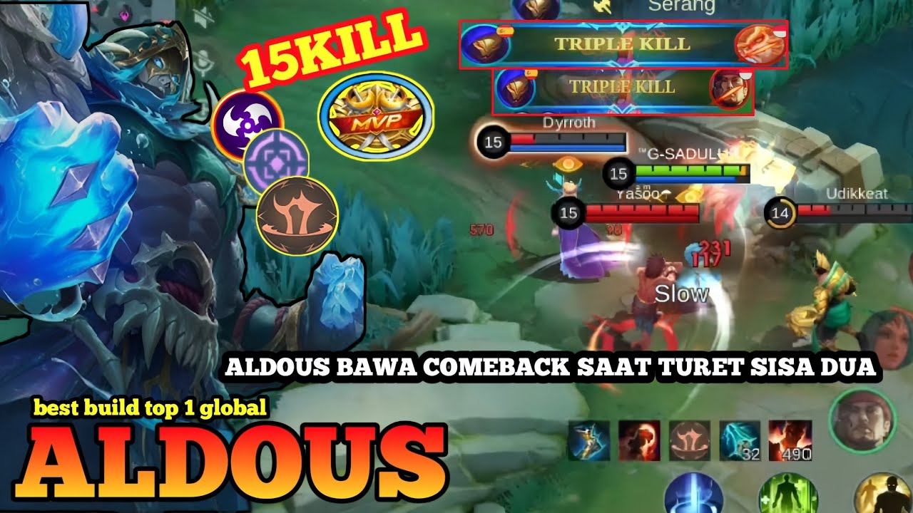 ALDOUS  SI MONSTER LATE GAME |  BEST BUILD ALDOUS 2026. GAMEPLAY ALDOUS EXPLINE