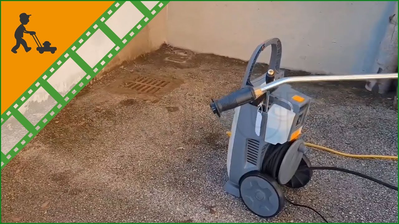 Comet KT1750 Extra cold water pressure washer with hose reel - Customer's video