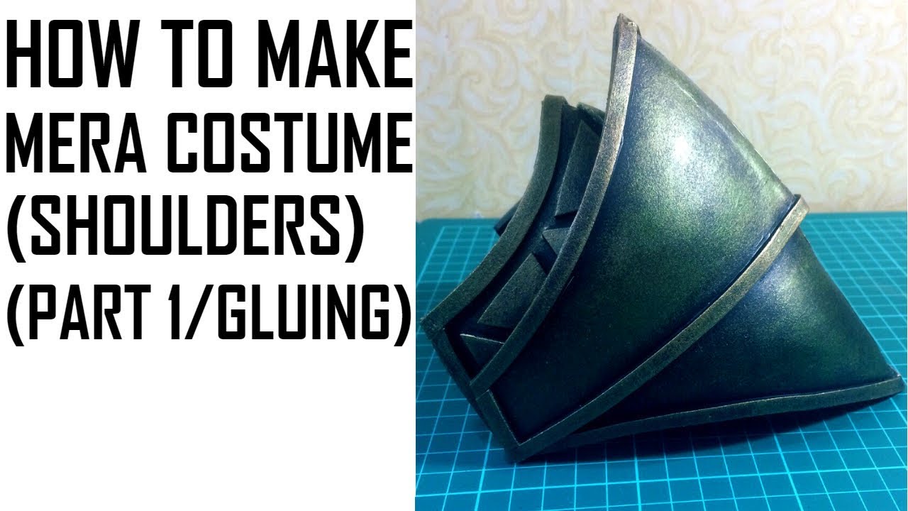 Mera shoulders tutorial. HOW TO MAKE