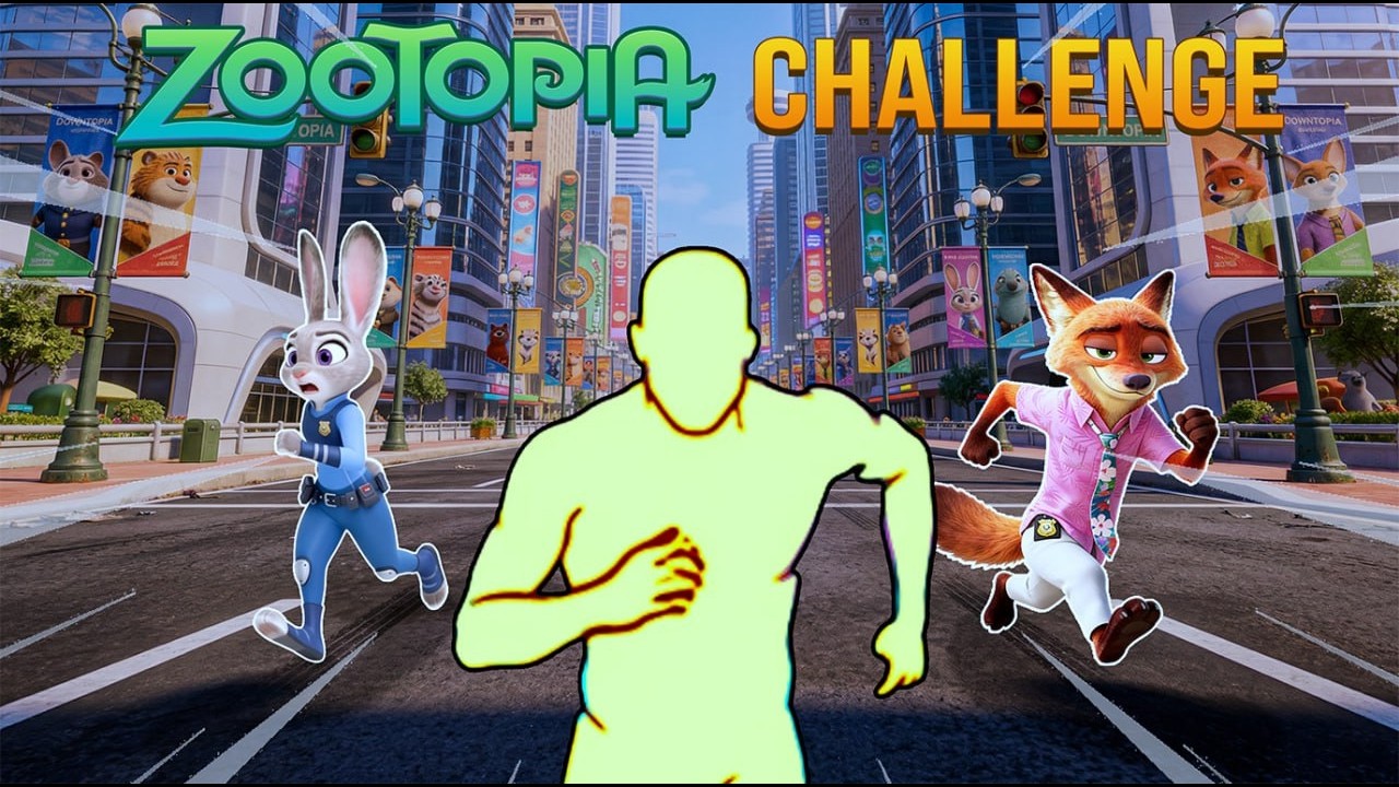 ZOOTOPIA UNIVERSE NEW WORKOUT | Immersive Interactive Warm-Up | Zootopia RUN Edition🐰🦊 | Full Body⚡