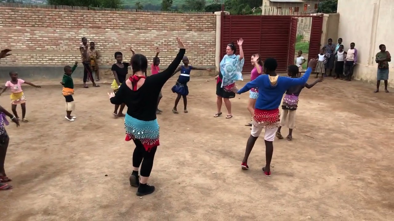 Root Foundation, Rwanda.  Belly Dancing April 2019