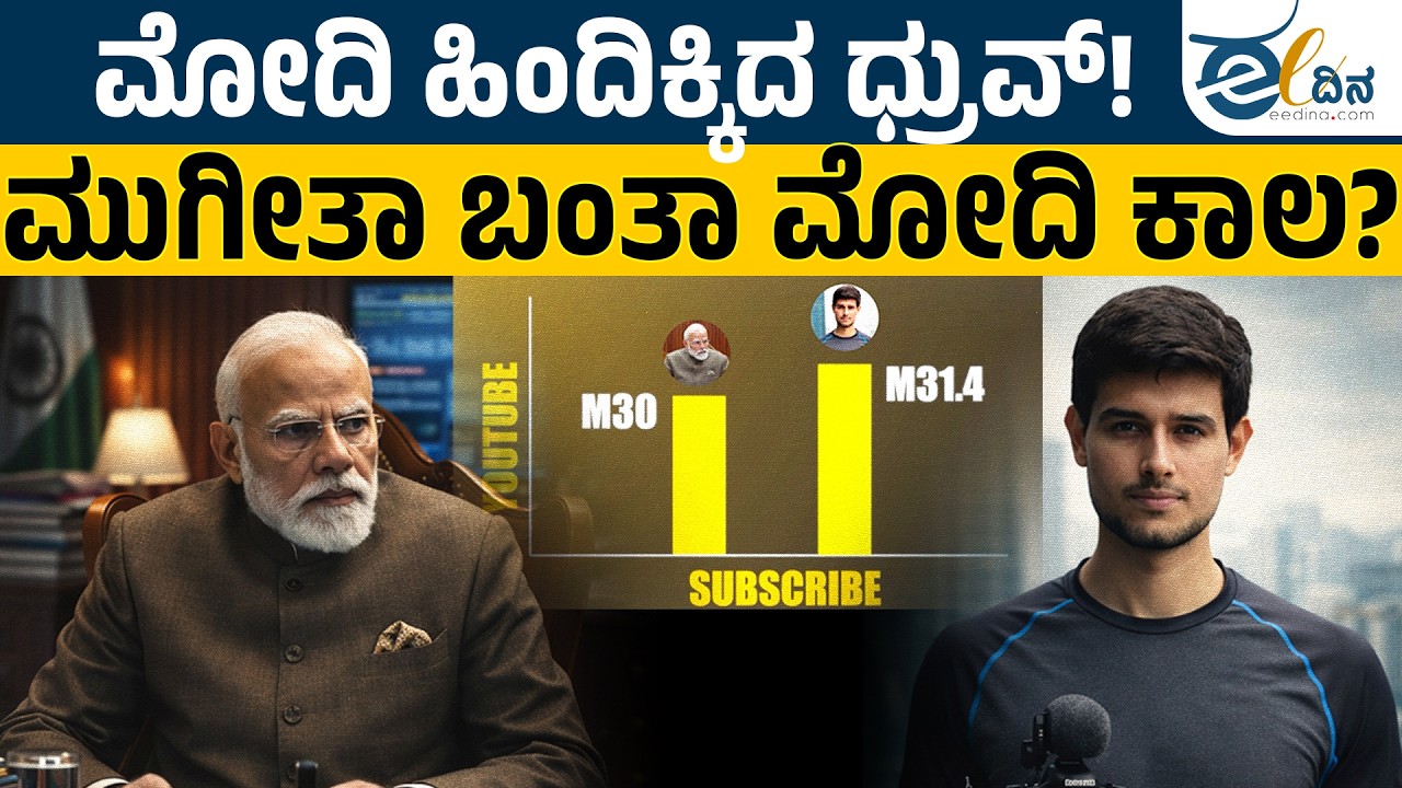 ಮೋದಿಯಂತಹ ಮೋದಿಗೇ ಸೈಡ್ ಹೊಡೆದ ಧೃವ್ ರಾಠೀ | Dhruv Rathee | Modi Vs Dhruv